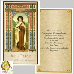 Image Pieuse Sainte Thérèse Du 15 Octobre