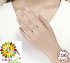 Bague Cœur Arc-en-ciel Harmonie Argent Sterling 925 8 Bague Cœur Arc-en-ciel Harmonie Argent Sterling 925 -Magasin D'accessoires Sélectionnés femme bague coeur harmonie etoileharmonie fr