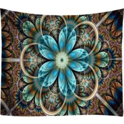 Tenture Hippie Psychédélique