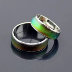 Bague Galaxie Harmonie Magique 14 Bague Galaxie Harmonie Magique -Magasin D'accessoires Sélectionnés inoxydable anneau humeur changeante de couleur anneaux sentiment motion temp rature anneau large 6mm smart bijoux 4