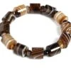 Bracelet Agate 12mm 1 Bracelet Agate 12mm -Magasin D'accessoires Sélectionnés jd bracelet en agate en dentelle de caf naturelle authentique 12mm fait la main bouddha tib