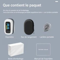 Oxymètre De Pouls Pro 18 Oxymètre De Pouls Pro -Magasin D'accessoires Sélectionnés kit oxymetre pouls portable etoileharmonie com