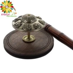 Gong De Table + Bâton Offert