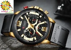 CURREN Montre Chronographe Et Date Pour Homme -Magasin D'accessoires Sélectionnés montre curren etoileharmonie 3