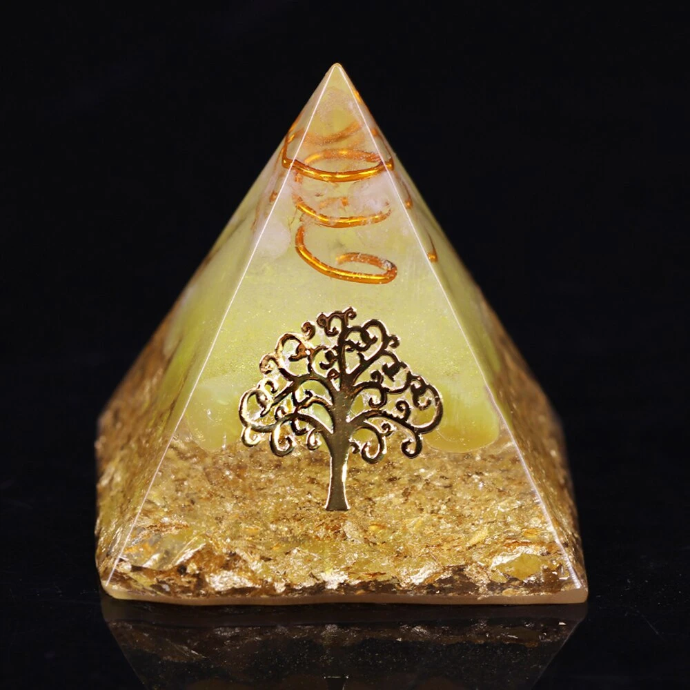 Pyramide Arbre De Vie Orgonite Porte Bonheur 5 Pyramide Arbre De Vie Orgonite Porte Bonheur – Image 3