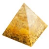 Orgonite Pyramide Citrine 1 Orgonite Pyramide Citrine -Magasin D'accessoires Sélectionnés orgonite pyramide citrine energie richesse fortune etoileharmonie