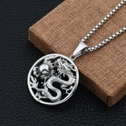 Pendentif Dragon -Magasin D'accessoires Sélectionnés pendentif argent dragon etoileharmonie