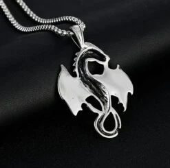 Pendentif Dragon Ailé 8 Pendentif Dragon Ailé -Magasin D'accessoires Sélectionnés pendentif dragon aile metal etoileharmonie