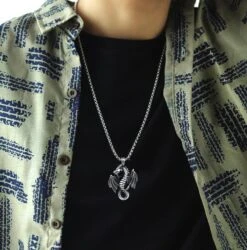 Pendentif Dragon Ailé 11 Pendentif Dragon Ailé -Magasin D'accessoires Sélectionnés pendentif dragon aile sur etoileharmonie