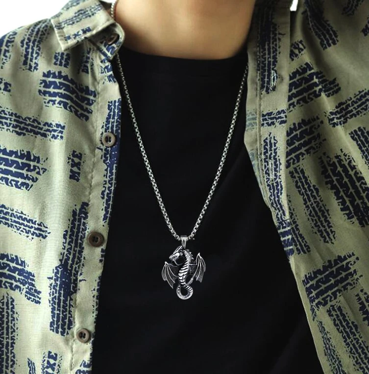 Pendentif Dragon Ailé 7 Pendentif Dragon Ailé – Image 5