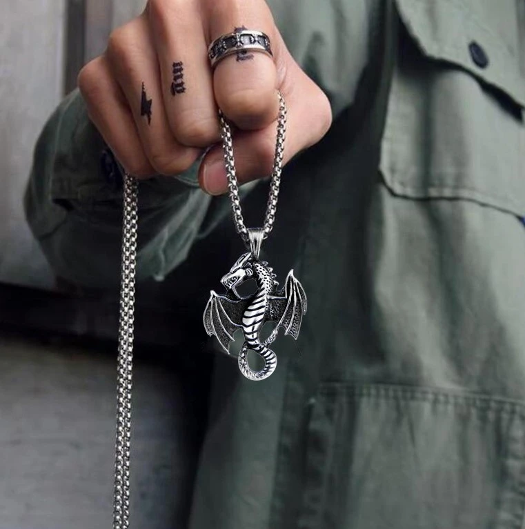 Pendentif Dragon Ailé 6 Pendentif Dragon Ailé – Image 4