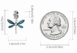 Pendentif Libellule Argent 925 -Magasin D'accessoires Sélectionnés pendentif libellule argent 925 2