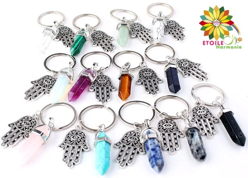 Porte Clés Fatima Avec Quartz 3 Porte Clés Fatima Avec Quartz