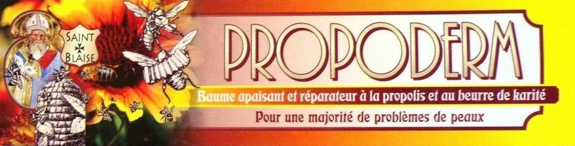 Propoderm Baume Réparateur à La Propolis Et Beurre De Karité 3 Propoderm Baume Réparateur à La Propolis Et Beurre De Karité