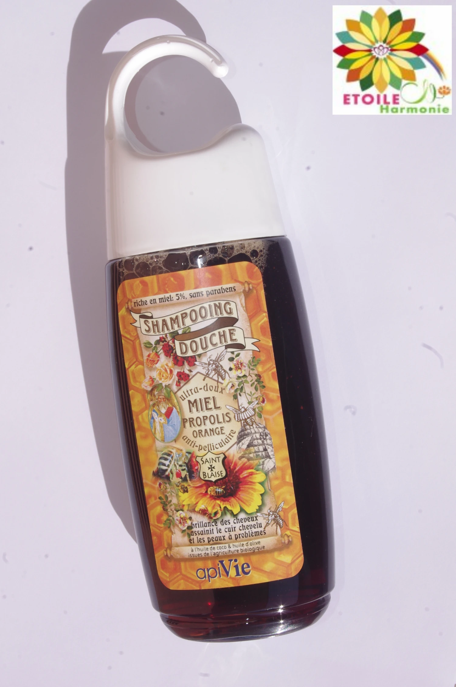 Shampooing Douche Miel Et Propolis Pour Les Peaux à Problèmes Et Le Cuir Chevelu 3 Shampooing Douche Miel Et Propolis Pour Les Peaux à Problèmes Et Le Cuir Chevelu