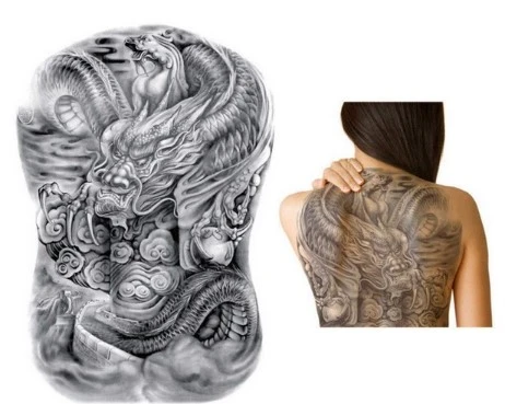 Dragon Tatouage De Dos 3 Dragon Tatouage De Dos