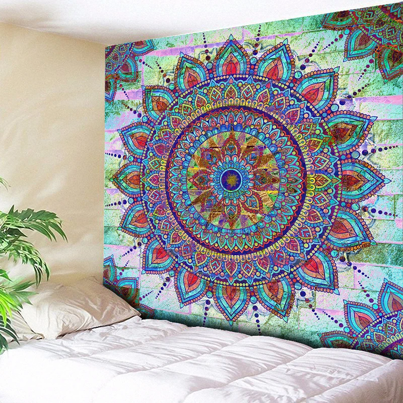 Tenture Bohême Floral Mandala 3 Tenture Bohême Floral Mandala