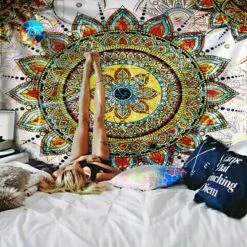 Tenture Bohème Mandala 11 Tenture Bohème Mandala -Magasin D'accessoires Sélectionnés tenture boheme mandala www etoielharmonie fr 4