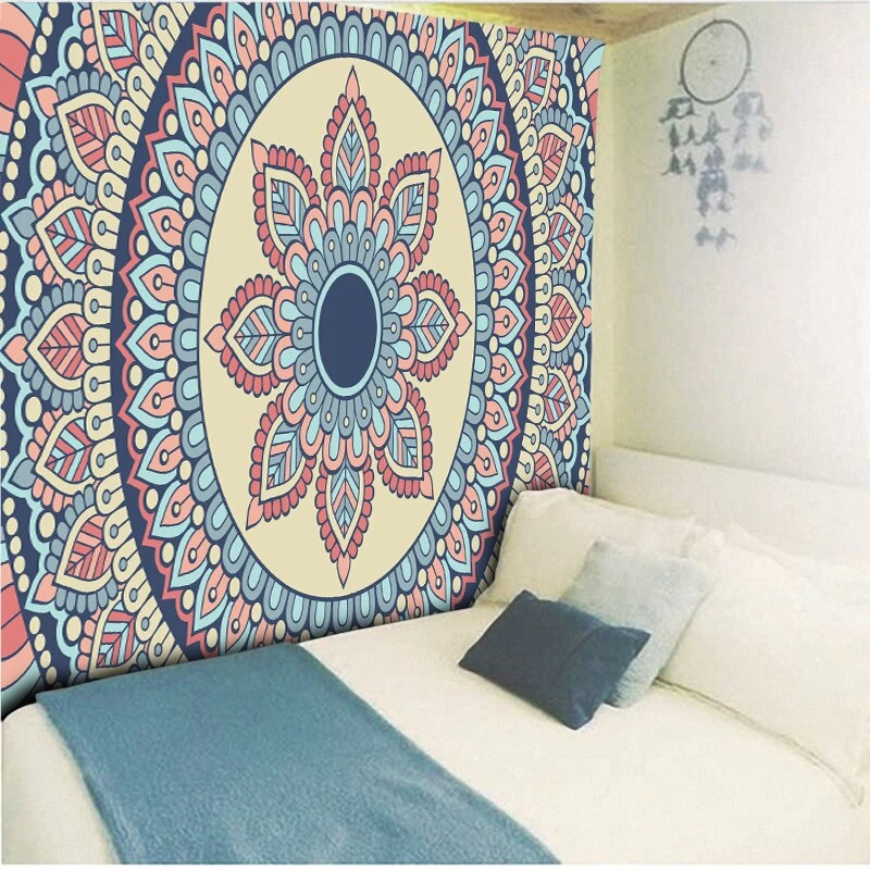 Tenture Mandala Lotus Bohême 4 Tenture Mandala Lotus Bohême – Image 2